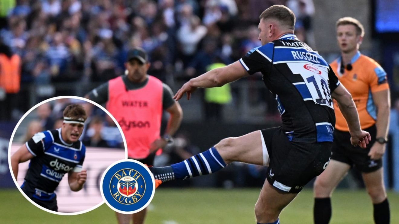 Finn Russell and Guy Pepper impressed for Bath.