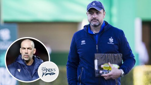 Sale Sharks announce shock appointment as Italian centurion sets ‘no limits’ on club’s future success