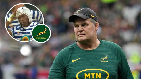 Rassie Erasmus believes semi-pro call-up ‘slipped through the net’ but will ‘definitely play for the Springboks’
