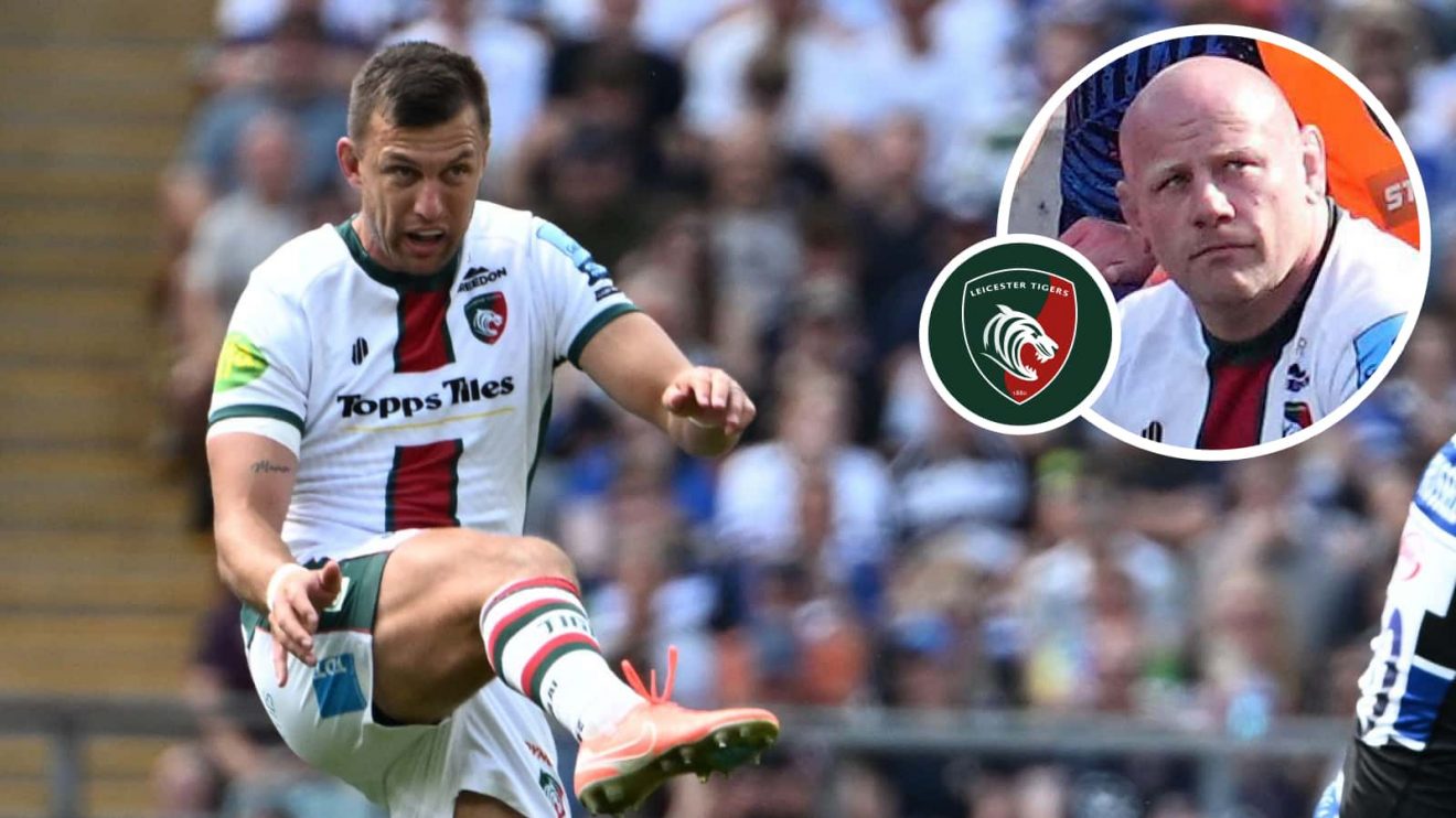 Leicester Tigers stars Handre Pollard and Dan Cole
