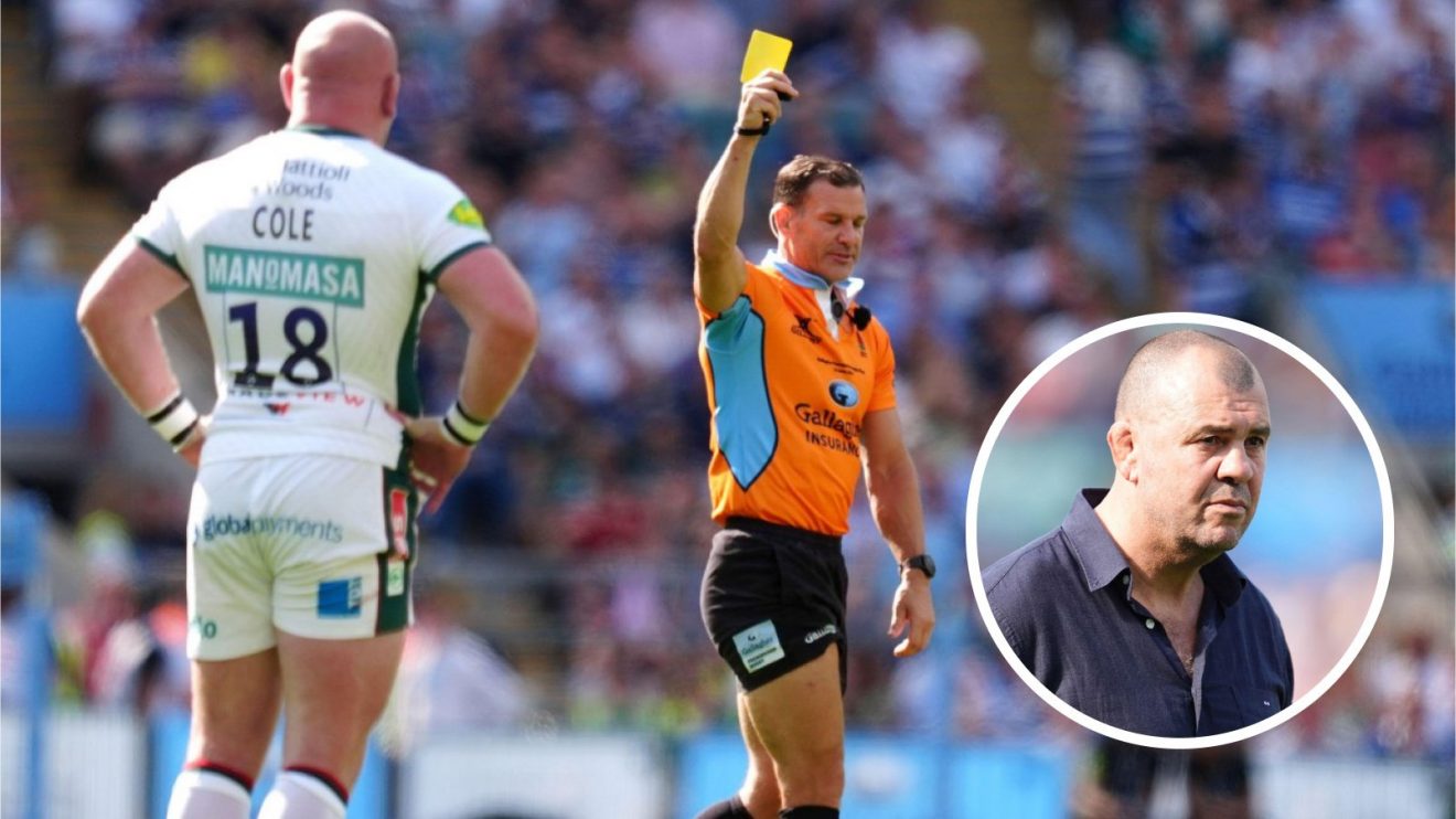 Karl Dickson and Michael Cheika image