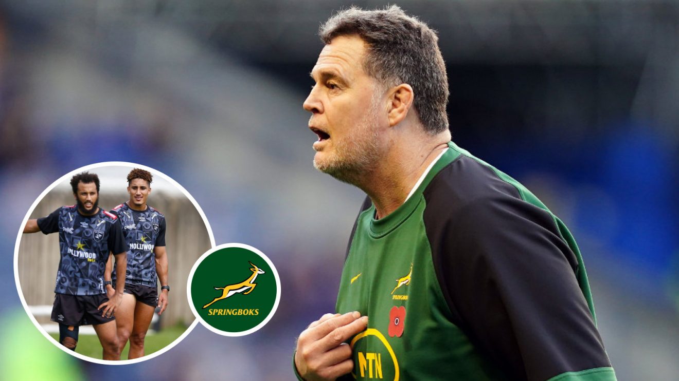 Hendrikse brothers and Rassie Erasmus photo