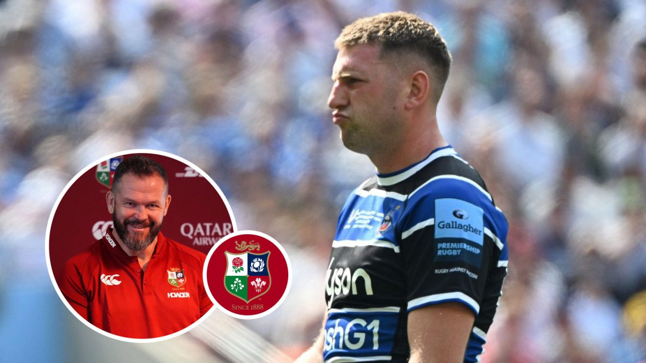 Andy Farrell and Finn Russell image