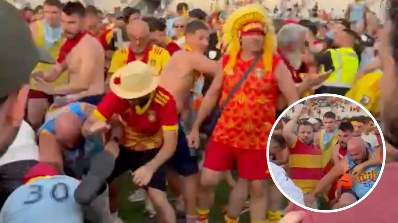 Violent clashes erupt between Grenoble and Perpignan supporters following reported political tensions