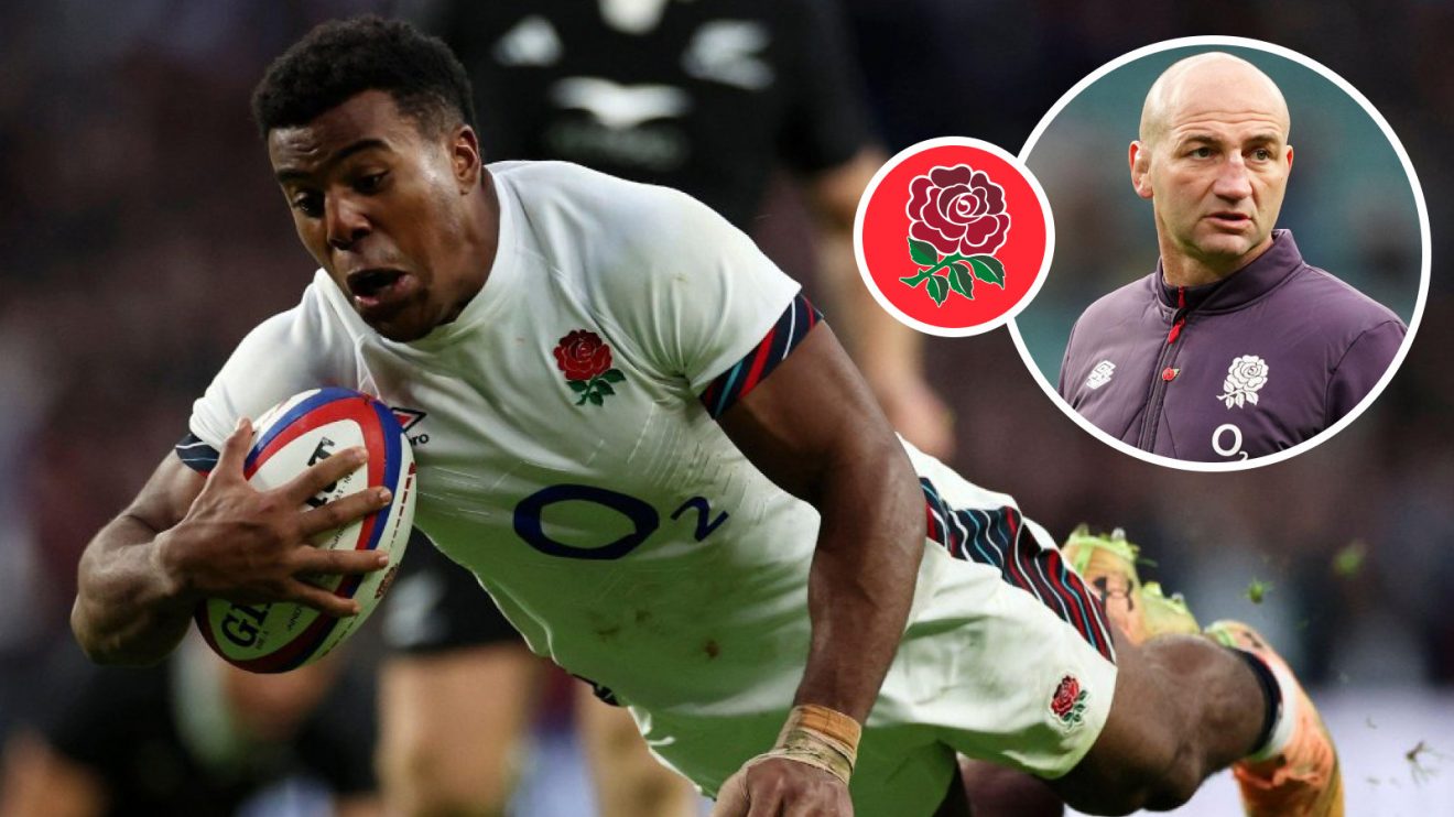 Immanuel Feyi-Waboso and Steve Borthwick photo