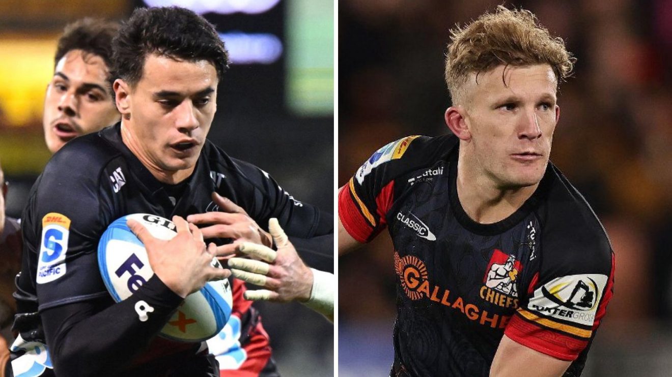 Rivez Reihana and Damian McKenzie image