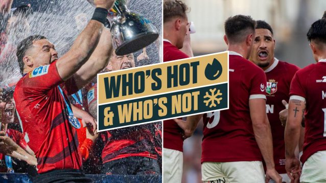 Who’s hot and who’s not: All Blacks newbies, Crusaders ‘back on top’ in Super Rugby Pacific while Lions lose tour opener and England star suspended