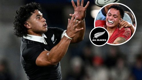 All Blacks sweat over Wallace Sititi after latest setback as Crusaders star joins Scott Robertson’s squad
