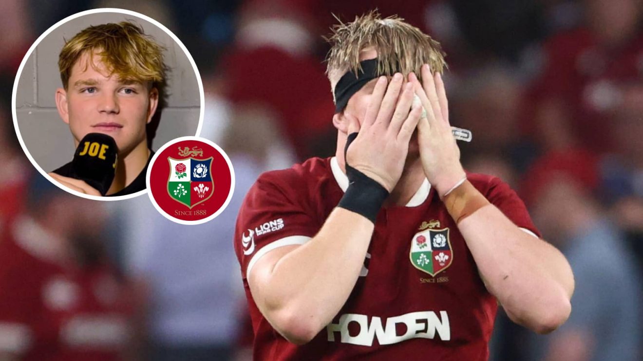 British and Irish Lions flanker Henry Pollock.