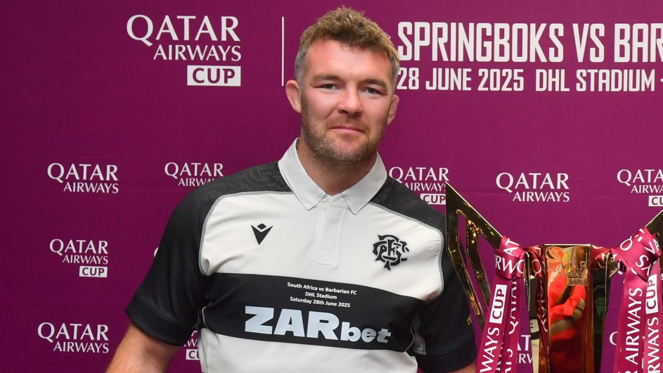 Peter O'Mahony Barbarians skipper v Springboks 2025
