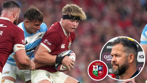 British and Irish Lions: Andy Farrell backs ‘hungry’ Henry Pollock to be ‘real point of difference’