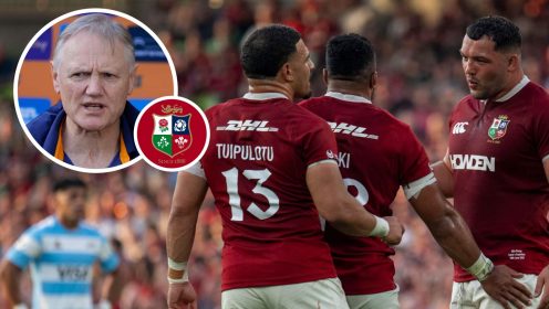 Joe Schmidt addresses ‘swipe’ at British and Irish Lions foreign-born stars
