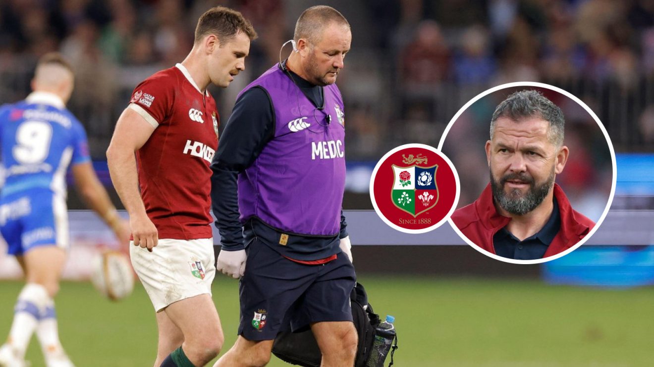 Tomos Williams and Andy Farrell photo