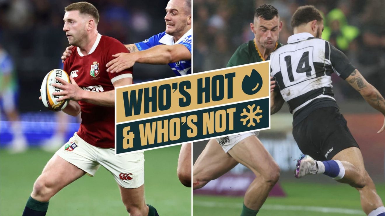 Finn Russell starred for the Lions against Western Force while the Barbarians struggled against the Springboks.