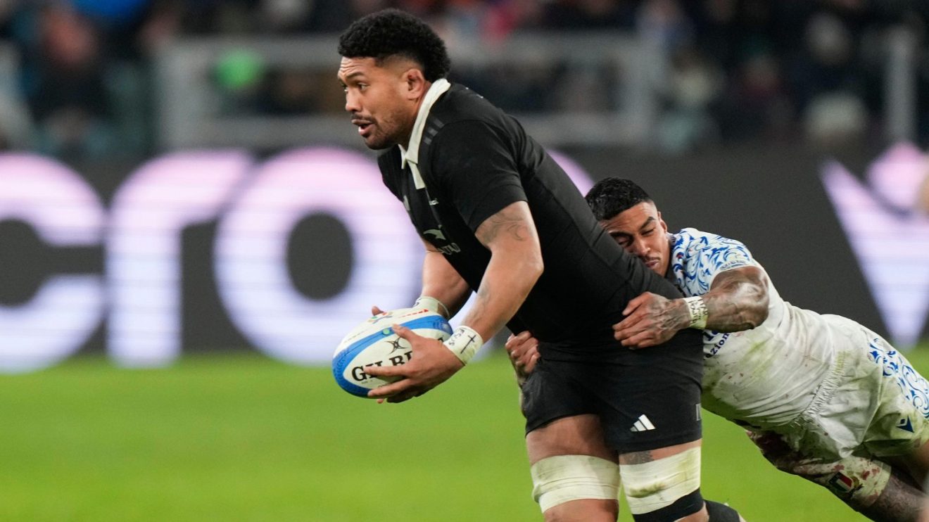 Ardie Savea All Blacks v Italy 2025 - Alamy