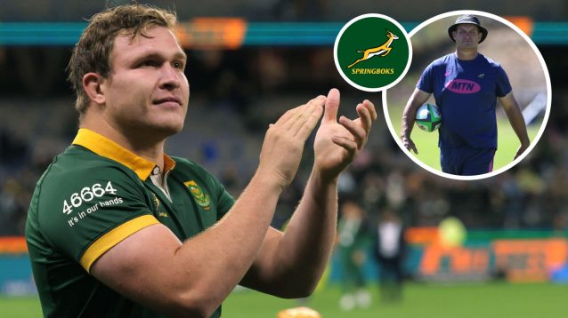 Rising Springboks star provides insight into ‘Kamp Daandraad’ after visiting ‘scrum doctor’s’ farm