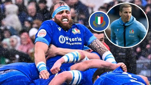 Italy team v Springboks: New Azzurri captain named as Gonzalo Quesada rings the changes