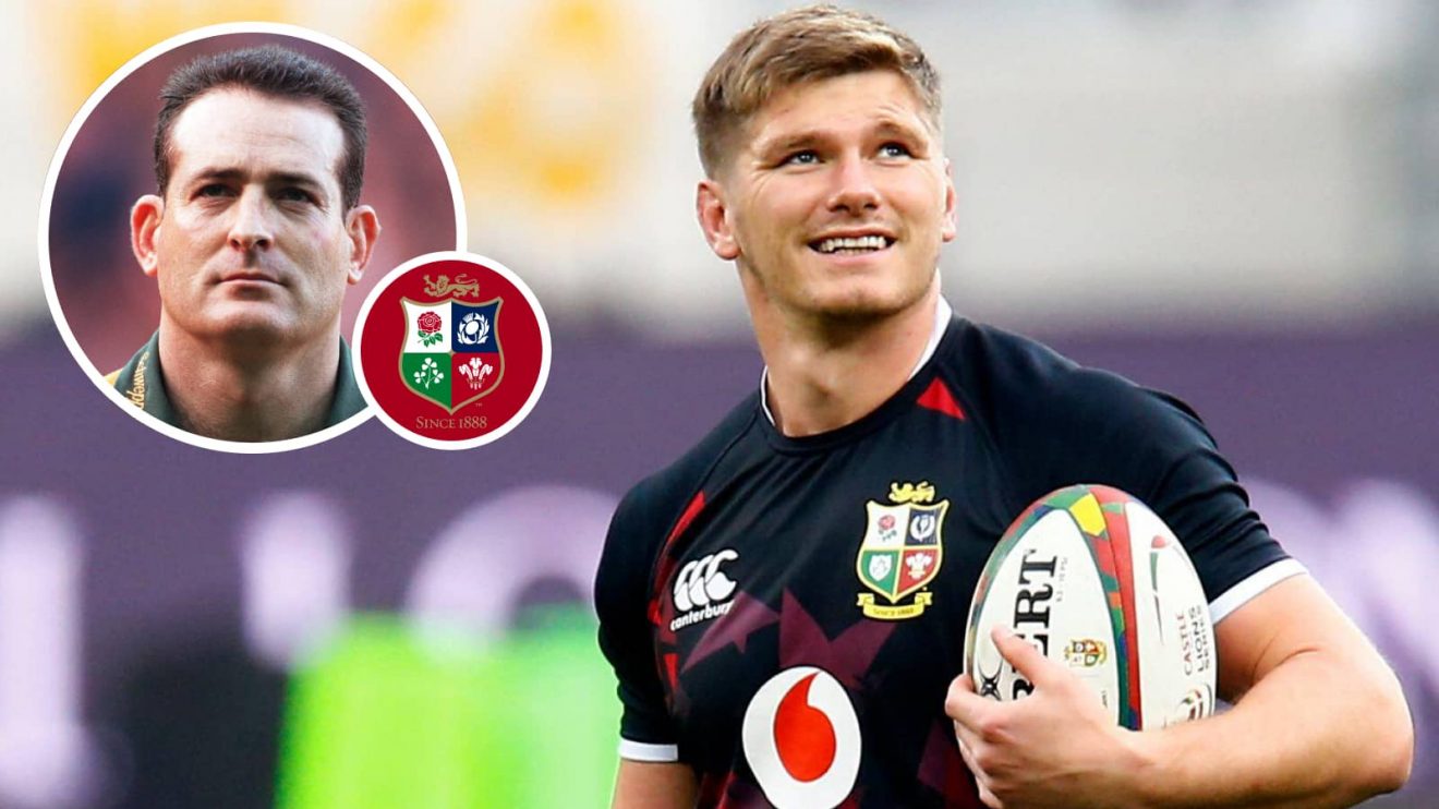 British and Irish Lion Owen Farrell and Wallabies legend David Campese