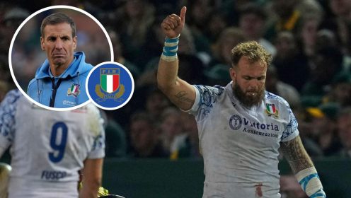Italy boss hails young ‘Grenade Squad’ that bettered Springboks’ famed ‘Bomb Squad’