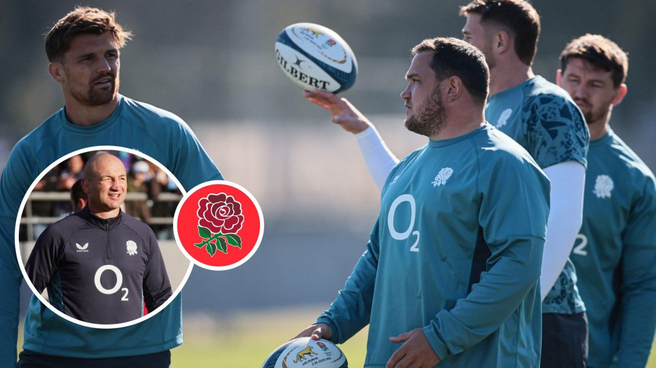 Steve Borthwick and Jamie George England image