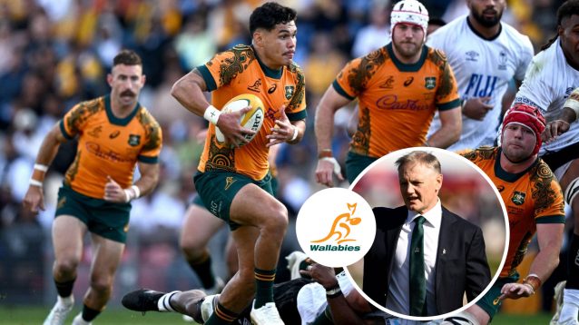 Joe Schmidt issues ‘hopeful’ update on Noah Lolesio as forced removals ‘frustrates’ Wallabies boss before B&I Lions