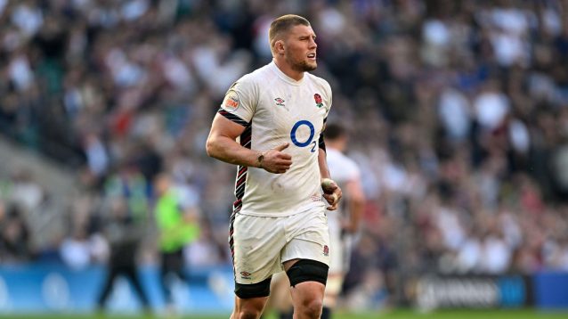 England back-rower Tom Willis during the 2025 Six Nations