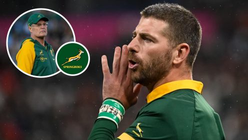 Rassie Erasmus: ‘I definitely made a mistake with Willie le Roux’