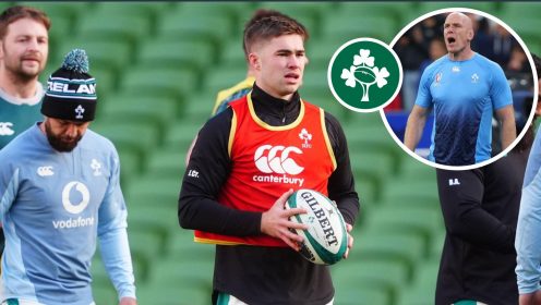 Ireland team: Jack Crowley preferred to Sam Prendergast as two debutants start against Portugal