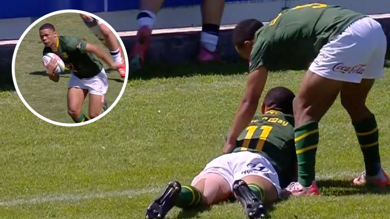 Future Springbok? Rising star runs amok at u20 World Championship smashing Antoine Dupont's records
