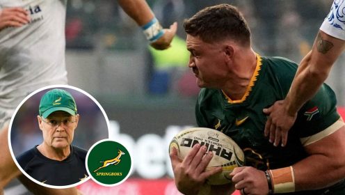 Rassie Erasmus: Springboks will give ‘legal help’ to Jasper Wiese after ‘sad’ red card