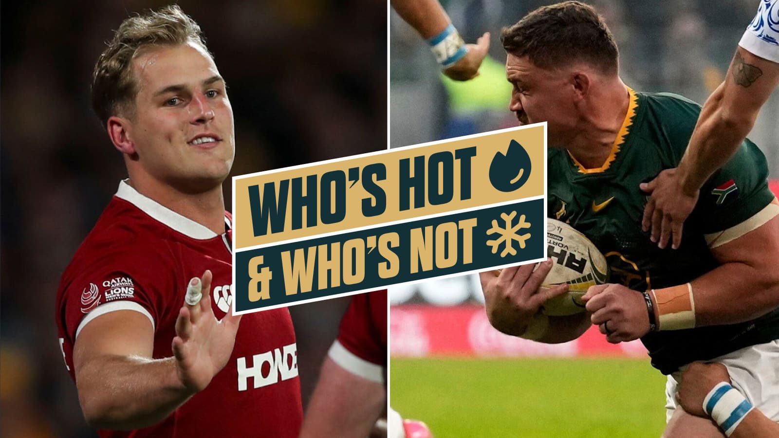 Who’s hot and who’s not: Lions click at last, Wales finally win and England celebrate while Springboks innovations and Jasper Wiese in spotlight
