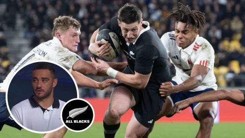 Ex-Crusaders star ‘genuinely’ believes All Blacks nine will reach Antoine Dupont heights