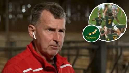 Nigel Owens issues definitive verdict on ‘clever’ Springboks tactics after previous ‘problem’ with Rassie Erasmus’ innovation