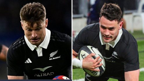 All Blacks’ all-time top try scorers: Beauden Barrett and Will Jordan close in on Doug Howlett’s record