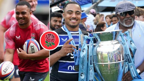 England debutant ‘relieved’ to ‘fulfil a prophecy’ and why his dad’s proudest moment centres around Olympic Games legend