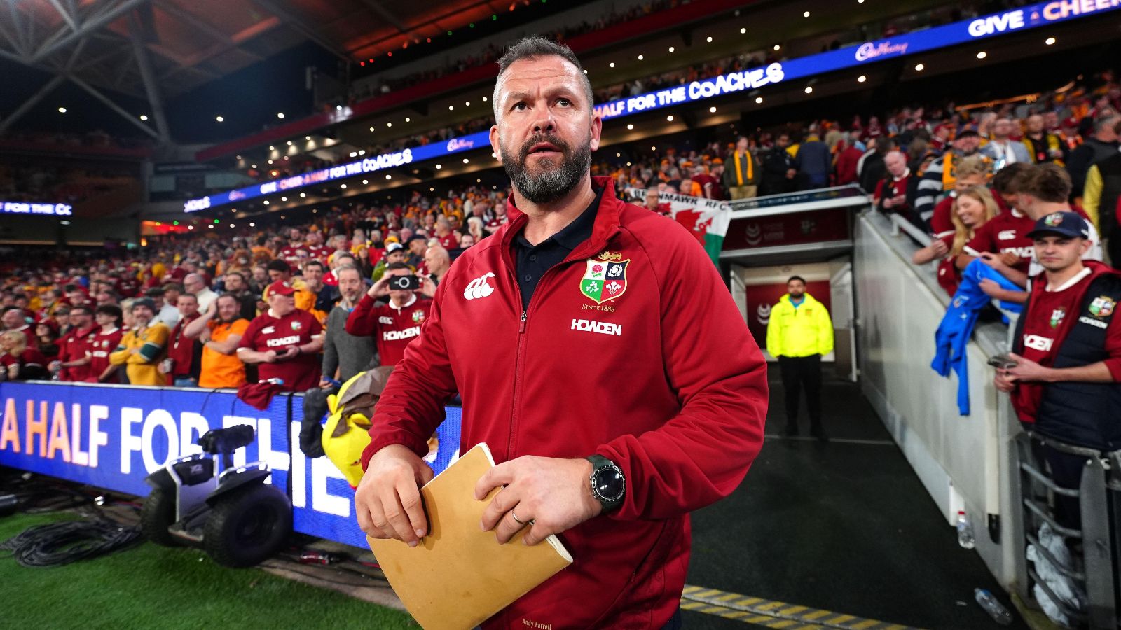 Andy Farrell calls up another Scottish player to the British and Irish Lions squad amid concerns about Joe McCarthy