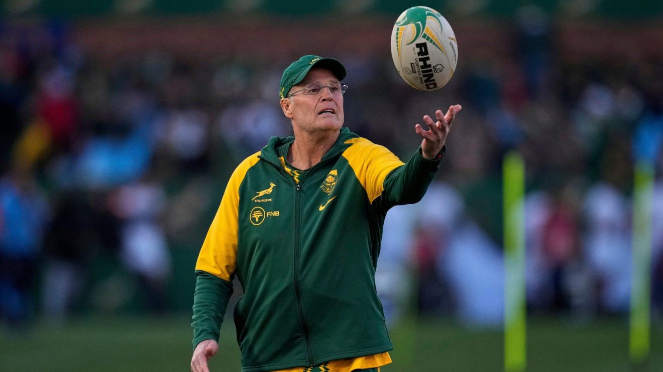 Rassie Erasmus SA head coach 2025 - Alamy