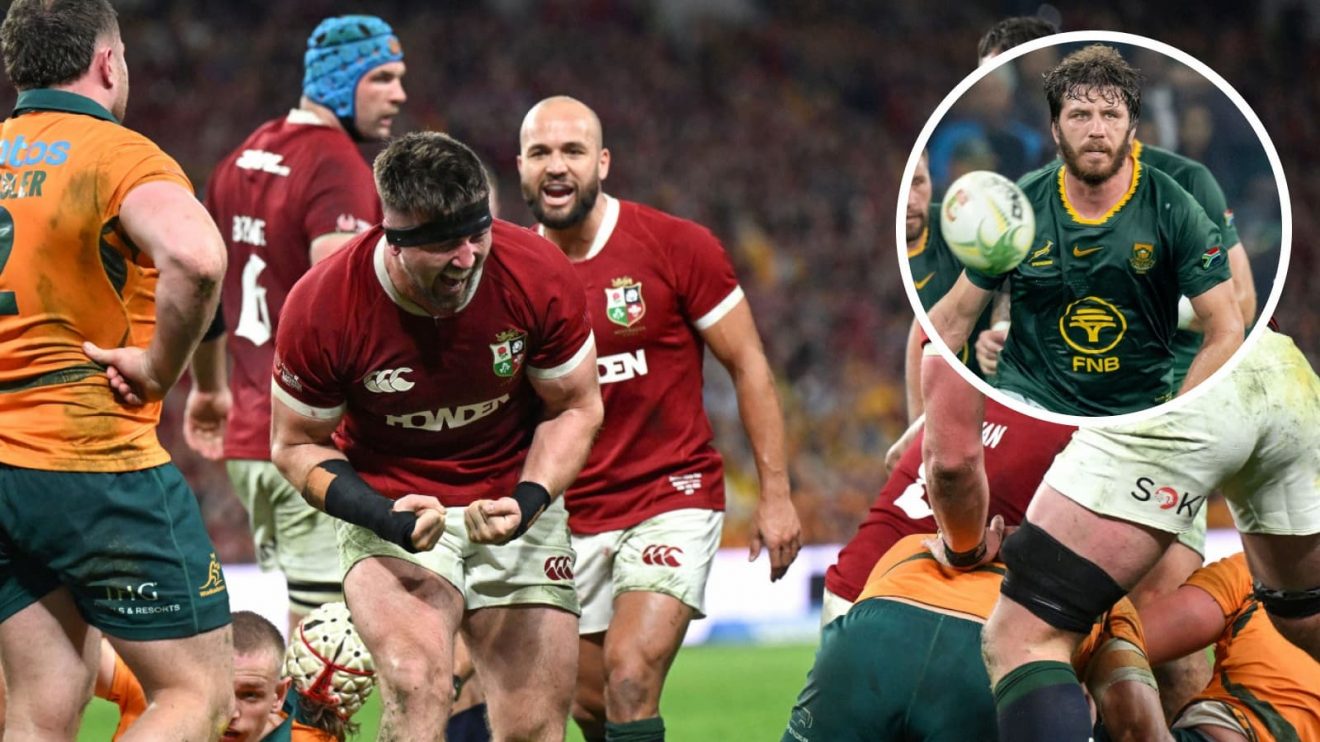 Tom Curry is one of nine British and Irish Lions players selected.
