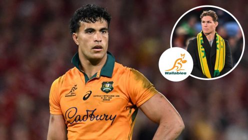 Michael Hooper calls for Joe Schmidt to ‘re-jig’ Wallabies team for second Lions Test with star in his ‘best spot’ to maximise Joseph Suaalii’s ‘threats’
