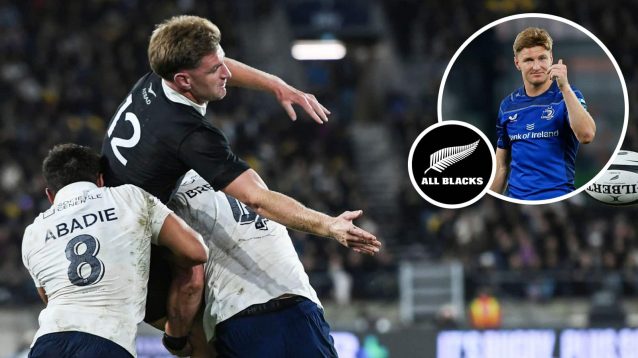 Ex-All Blacks: Leinster stint took Jordie Barrett’s game to ‘another level’