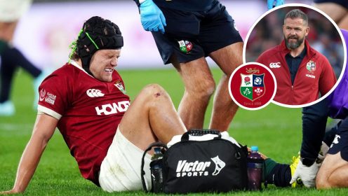 British & Irish Lions: Andy Farrell issues update on Marcus Smith and Darcy Graham injuries