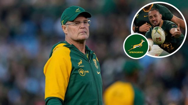 Rassie Erasmus omits Springboks captain in Rugby Championship squad as three Junior Boks join title-defence preparation