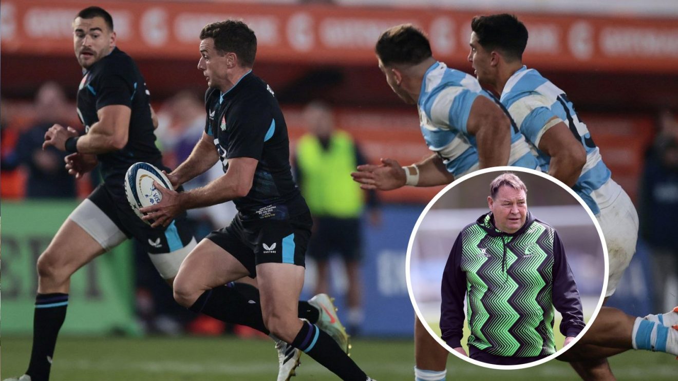 George Ford and Steve Hansen image