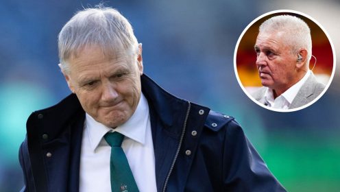 Warren Gatland weighs into controversial series-winning try as ex-British and Irish Lions boss reveals Joe Schmidt frustration