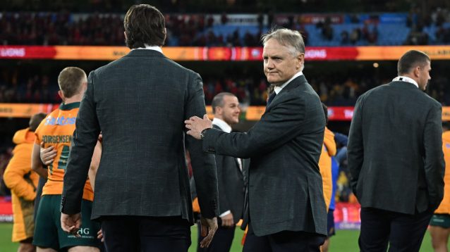 Rugby Australia calls for ‘level of accountability’ after backing Wallabies coach Joe Schmidt in row over last-gasp Lions try