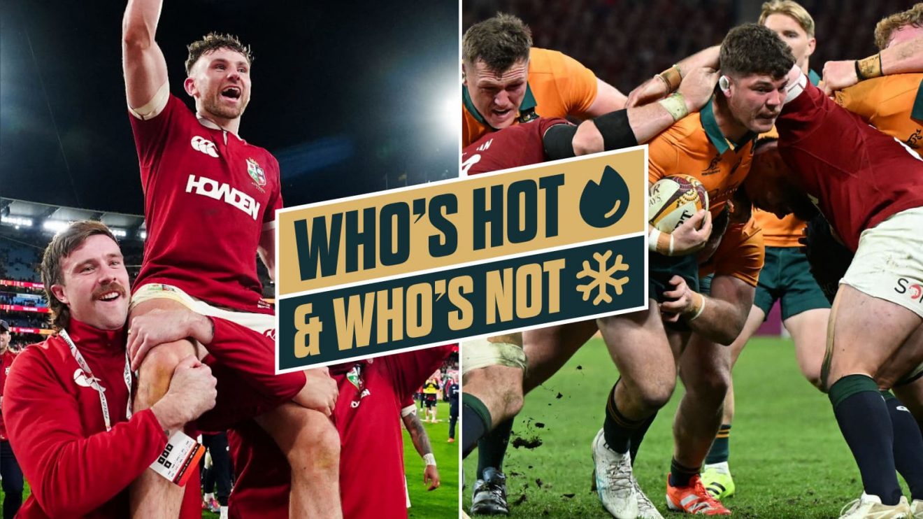 Hugo Keenan was the hero for the British & Irish Lions.