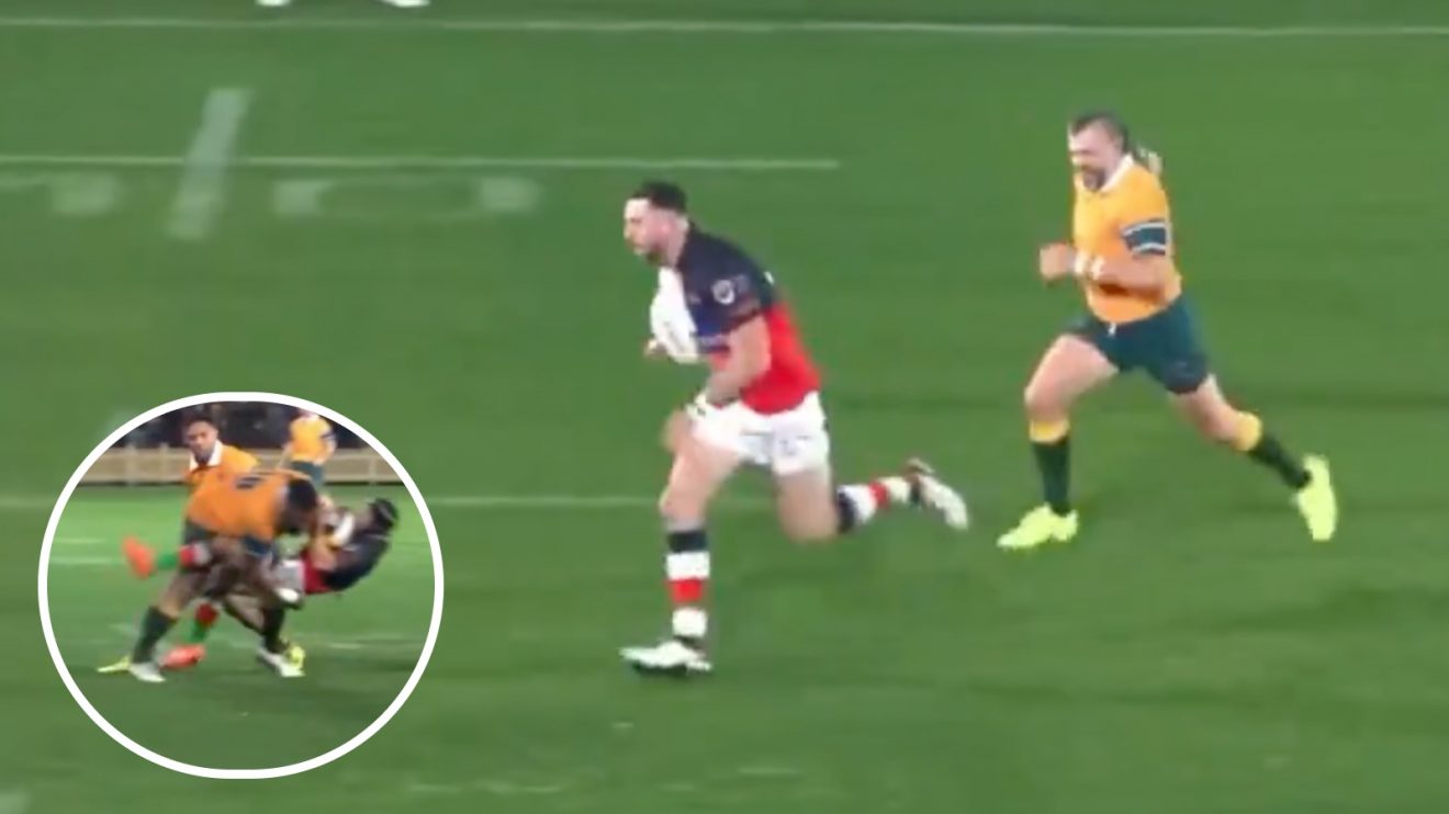 Classic Wallabies vs British and Irish Legends top three moments as Shane Williams 'rolls back the years' and Halfpenny gets 'melted'