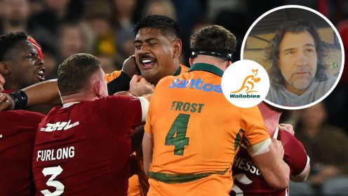 Springboks legend hails Wallabies star who made the Lions ‘look average’ with Bakkies Botha-esque tactics