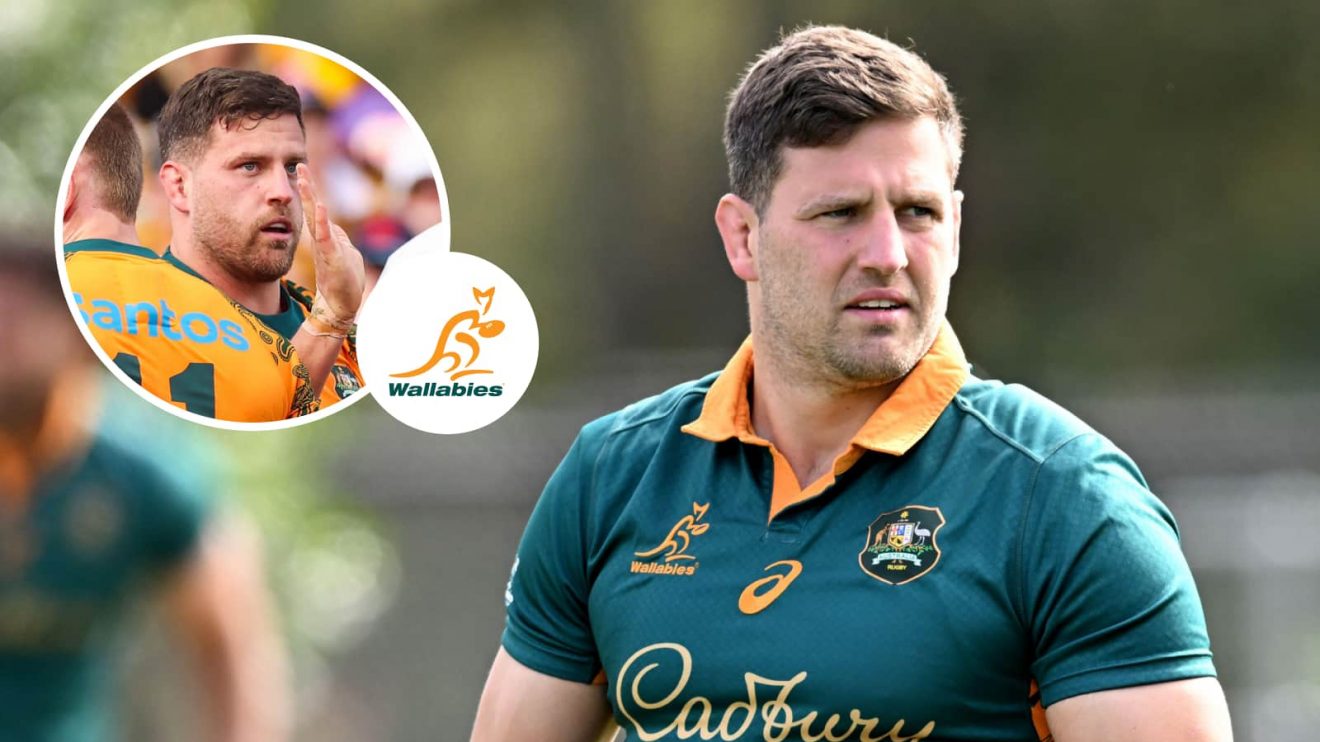 Wallabies hooker Dave Porecki.