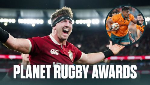 Planet Rugby Awards: OUR Players of the Series, Jason Leonard prize winner and more from the Lions tour